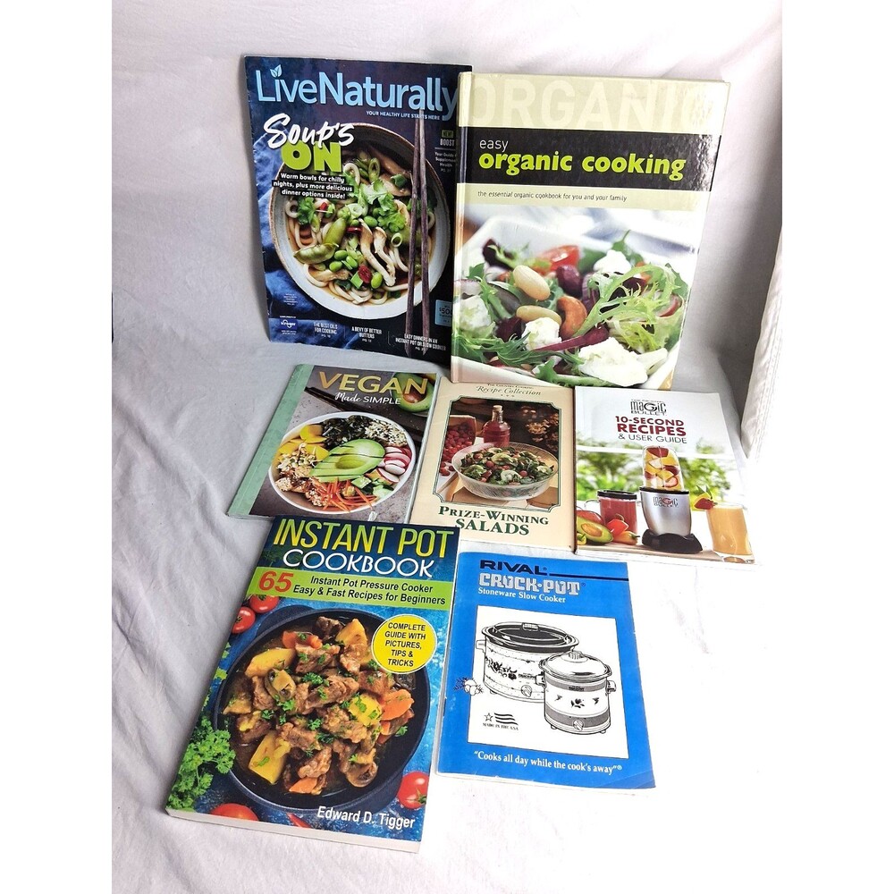 7 Cookbooks Healthy And Quick For On The Go Families Instant Crock Pot Organic